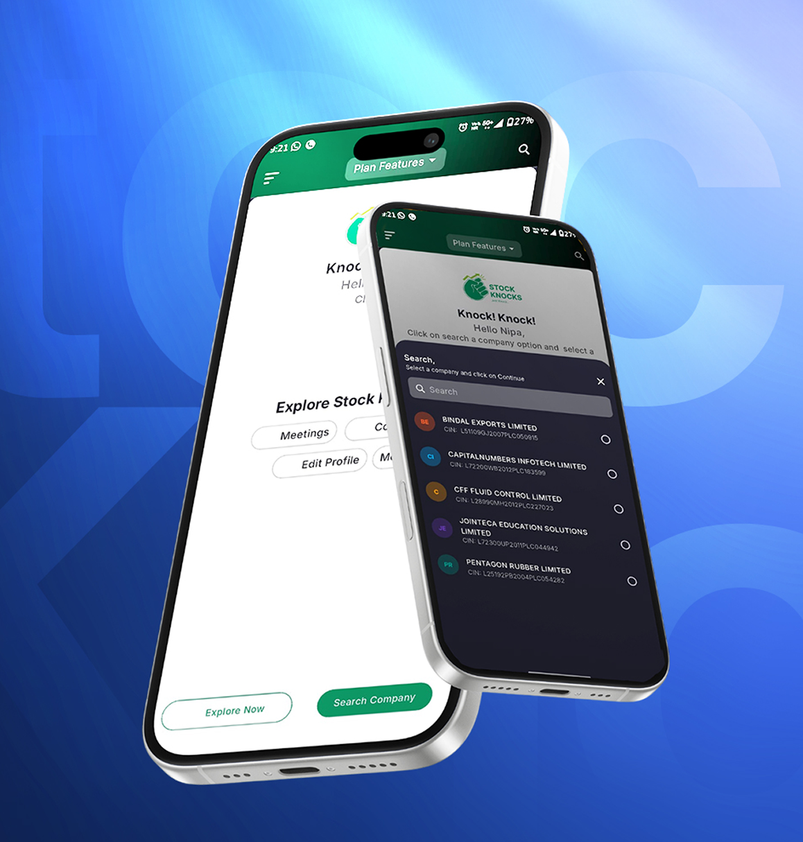 StockKnocks App